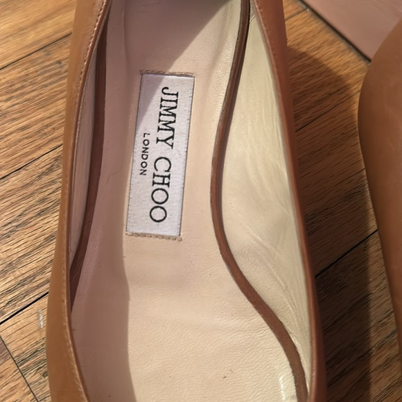 Jimmy Choo Wedge Peep Toe - Picture 2 of 4